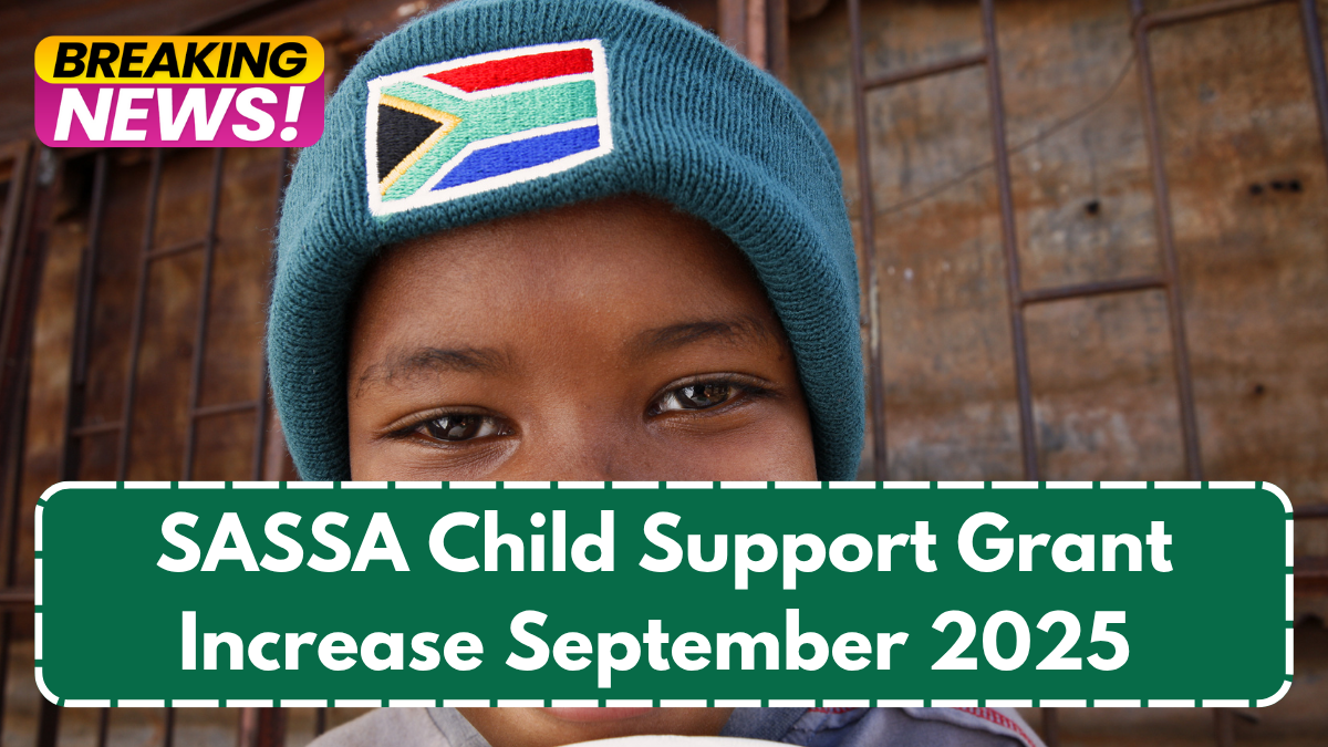SASSA Child Support Grant Increase September 2025 – New Amount & Payout Dates