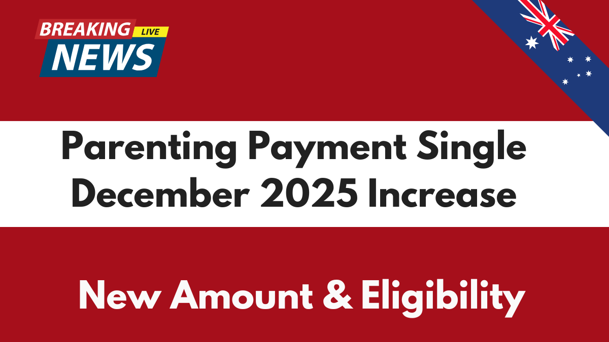 Parenting Payment Single December 2025 Increase – New Amount & Eligibility