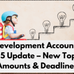 Child Development Account Bonus 2025 Update – New Top-Up Amounts & Deadlines