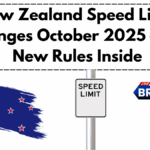 New Zealand Speed Limit Changes October 2025 – Full New Rules Inside