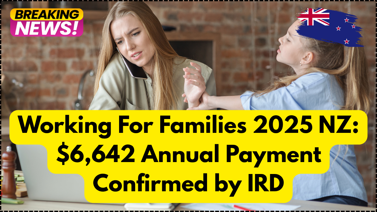 Working For Families 2025 NZ: $6,642 Annual Payment Confirmed by IRD
