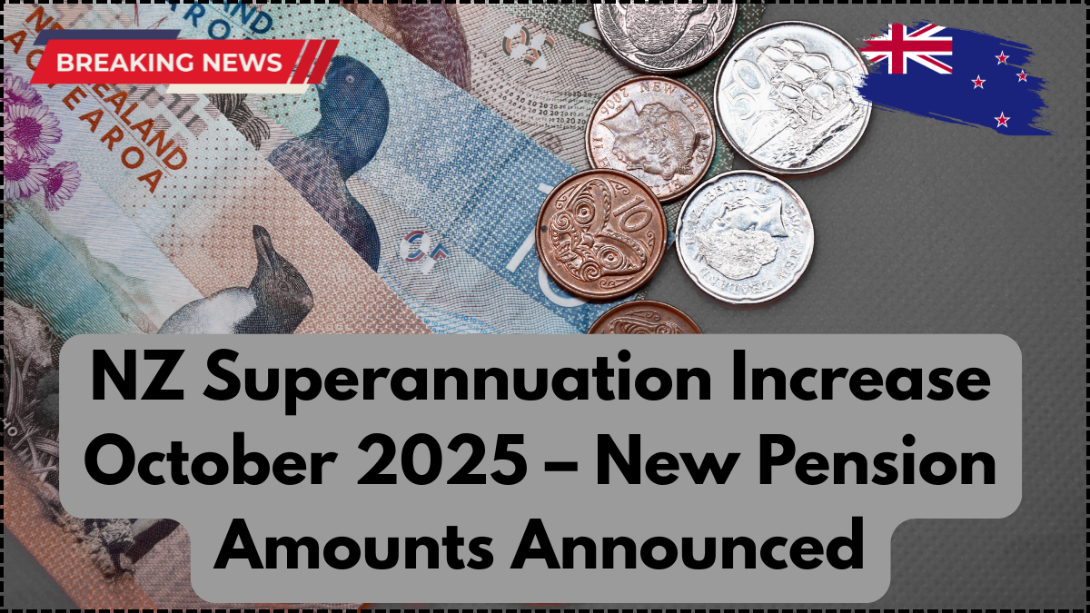 NZ Superannuation Increase October 2025 – New Pension Amounts Announced